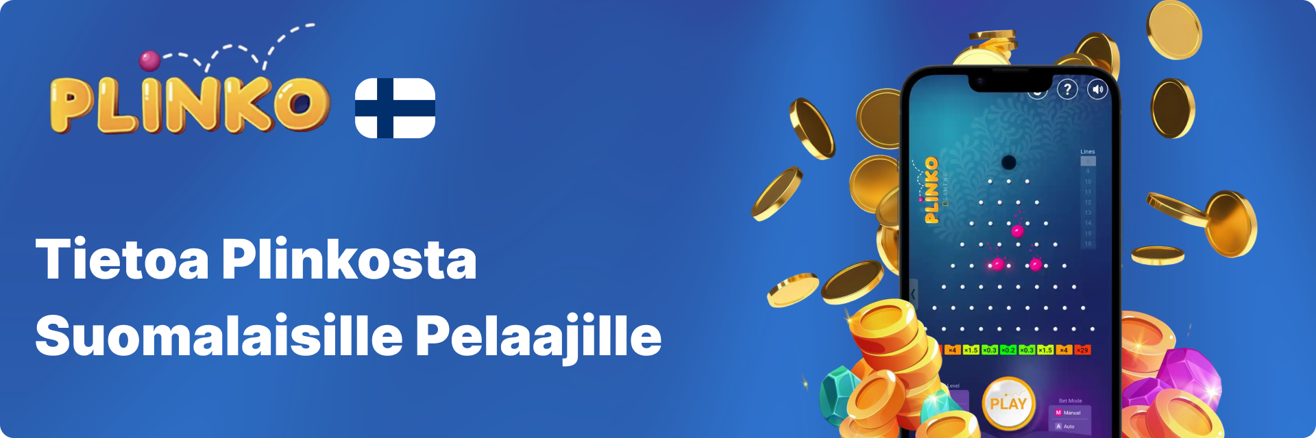 Tietoa Plinkosta suomalaisille pelaajille